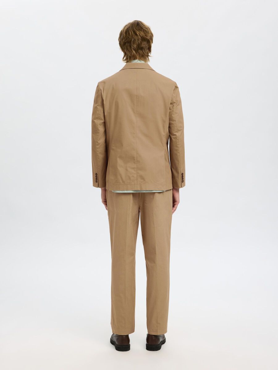 Selected 100% BAUMWOLL BLAZER, Kelp, highres - 16097639_Kelp_004.jpg