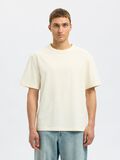 Selected RELAXED FIT  T-SHIRT, Egret, highres - 16097650_Egret_003.jpg