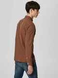 Selected SLIM FIT - CAMISA, Cocoa Brown, highres - 16058644_CocoaBrown_004.jpg