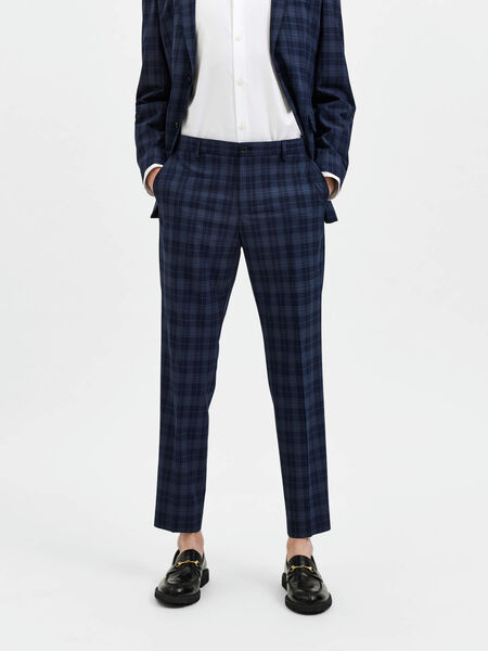 Selected CHECKED TROUSERS, Dark Sapphire, highres - 16087059_DarkSapphire_973555_003.jpg