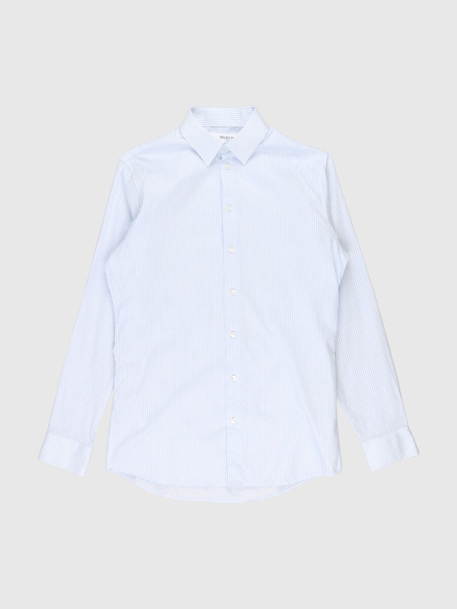 Selected LANGE MOUWEN GESTREEPT SLIM FIT FORMEEL OVERHEMD, Skyway, highres - 80000331_Skyway_996198_001.jpg