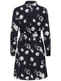 Selected FLORAL PRINTED - LONG SLEEVED DRESS, Dark Sapphire, highres - 16061650_DarkSapphire_611196_002.jpg