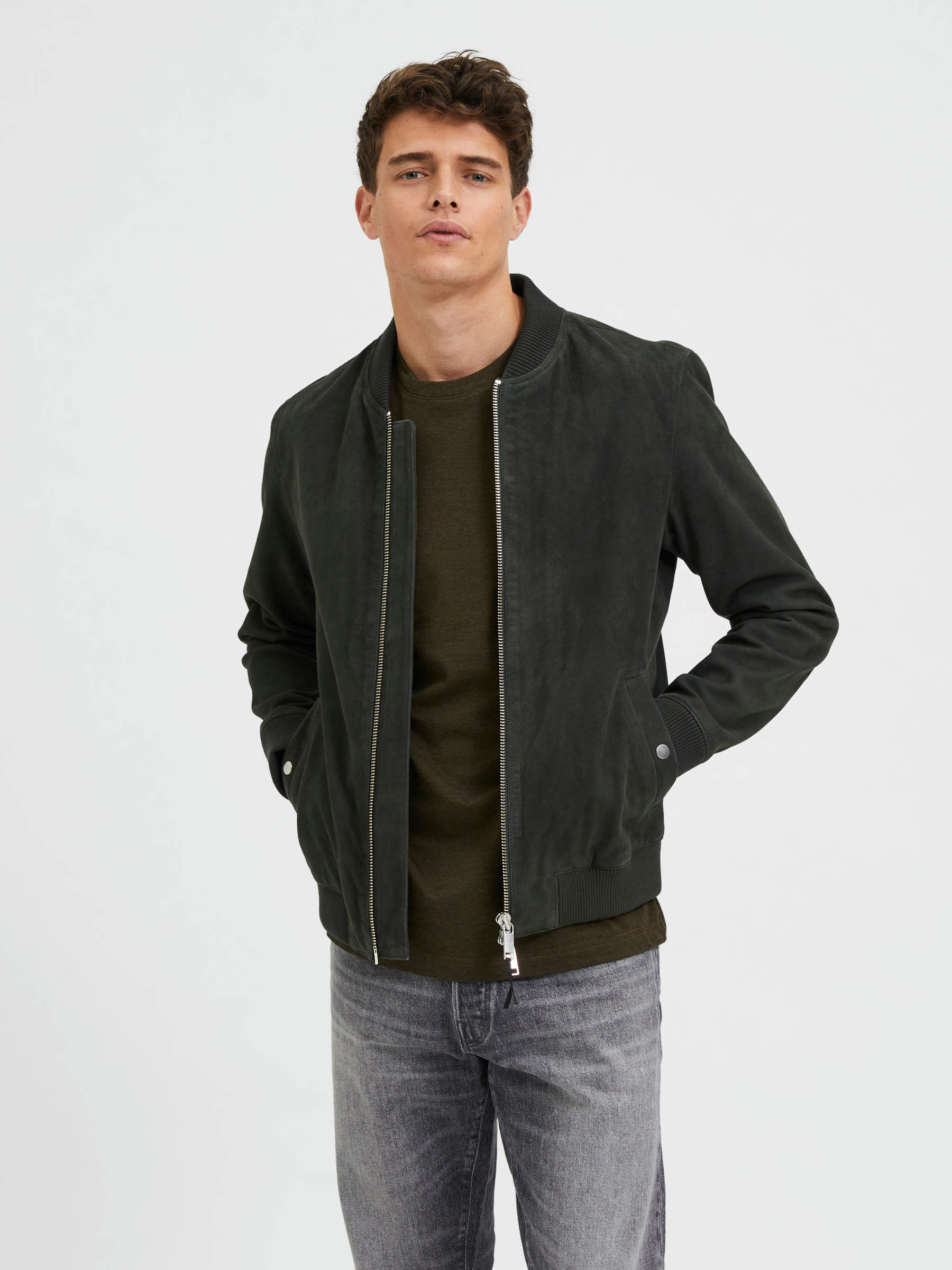 selected homme bomber jacket