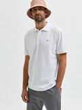 Selected SHORT SLEEVED POLO SHIRT, Bright White, highres - 16082840_BrightWhite_008.jpg