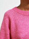 Selected LONG SLEEVED KNITTED DRESS, Phlox Pink, highres - 16082201_PhloxPink_898207_006.jpg