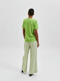 Selected PIMA COTTON T-SHIRT, Greenery, highres - 16048004_Greenery_004.jpg