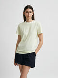 Selected STRIBET T-SHIRT, Young Wheat, highres - 16053765_YoungWheat_533226_003.jpg