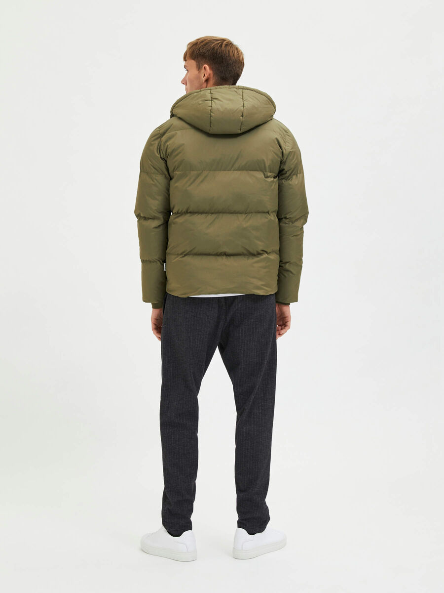 Selected SHORT PUFFER JACKET, Dark Olive, highres - 16089248_DarkOlive_004.jpg