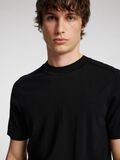 Selected 100% MERINOWOL T-SHIRT, Black, highres - 16096370_Black_006.jpg