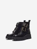 Selected MODELO CON HEBILLA BOTAS DE PIEL, Black, highres - 16087223_Black_006.jpg