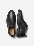 Selected CUIR CHAUSSURES DERBY, Black, highres - 16077830_Black_005.jpg