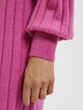 Selected RIBBED KNITTED ROBE LONGUE, Phlox Pink, highres - 16086338_PhloxPink_006.jpg