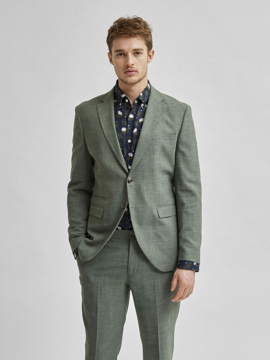 Selected LIGHTWEIGHT LINEN BLEND BLAZER, Shadow, highres - 16078218_Shadow_003.jpg