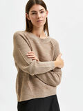 Selected RELAXED FIT KNITTED JUMPER, Tannin, highres - 16077846_Tannin_900651_008.jpg