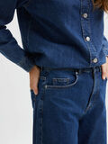 Selected CINTURA ALTA JEANS STRAIGHT FIT, Dark Blue Denim, highres - 16080497_DarkBlueDenim_006.jpg