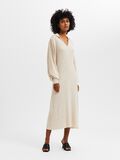 Selected BALLOON SLEEVED KNITTED DRESS, Birch, highres - 16081311_Birch_1004462_003.jpg