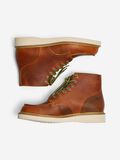 Selected GESCHNÜRTER LEDERSTIEFEL, Cognac, highres - 16081334_Cognac_005.jpg