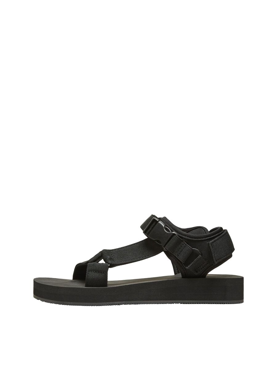 Selected CLIP STRAP SANDALS, Black, highres - 16081951_Black_001.jpg