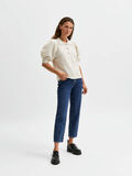 Selected PUFF SLEEVED KNITTED PULLOVER, Sandshell, highres - 16082963_Sandshell_908784_005.jpg