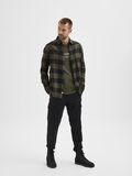 Selected CHECKED LONG SLEEVED SHIRT, Forest Night, highres - 16080836_ForestNight_876193_005.jpg