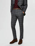 Selected SLIM FIT CHECKED SUIT TROUSERS, Grey, highres - 16075086_Grey_786554_003.jpg
