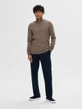 Selected HALF-ZIP STRICKPULLOVER, Teak, highres - 16074687_Teak_779218_005.jpg