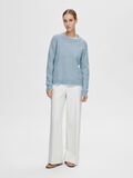 Selected LONG-SLEEVED KNITTED JUMPER, Cashmere Blue, highres - 16074482_CashmereBlue_773866_005.jpg