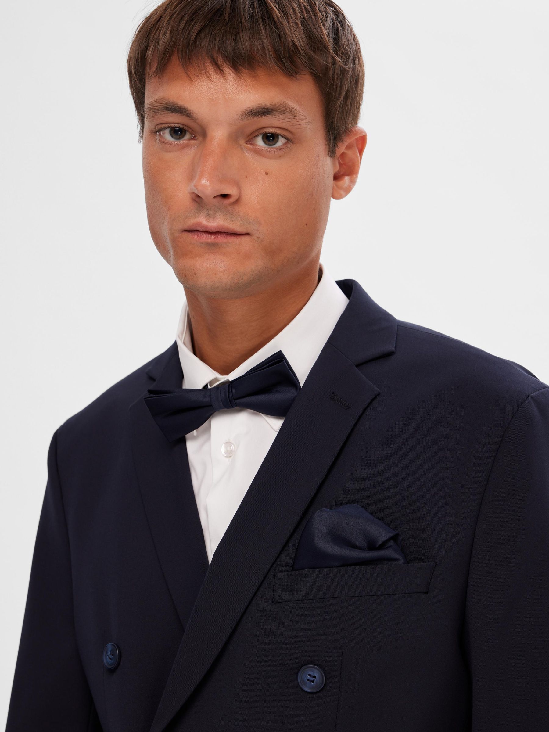 CLASSIC DOUBLE BREASTED BLAZER Blue SELECTED HOMME