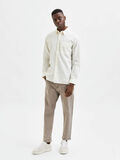 Selected REGULAR FIT SHIRT, Egret, highres - 16083821_Egret_005.jpg