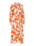 Selected PRINTED SHIRT DRESS, Orangeade, highres - 16089013_Orangeade_1012504_001.jpg