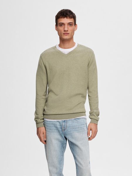Selected PULLOVER A MAGLIA, Vetiver, highres - 16090147_Vetiver_1039296_003.jpg