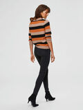 Selected MID WAIST SKINNY FIT-JEANS, Black Denim, highres - 16064385_BlackDenim_652191_004.jpg