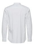 Selected CON CUELLO MAO - CAMISA DE MANGA LARGA, Bright White, highres - 16070438_BrightWhite_002.jpg