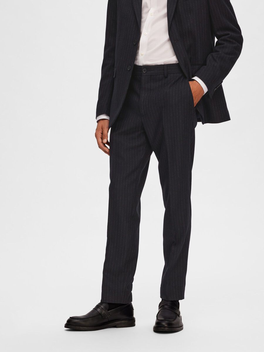 Selected PINSTRIPE SUIT TROUSERS, Navy Blazer, highres - 16090926_NavyBlazer_1052886_003.jpg