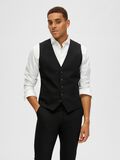 Selected KLASSISCHER WOLLGEMISCH WESTE, Black, highres - 16089407_Black_003.jpg