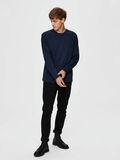 Selected RELAXED FIT LÅNGÄRMAD T-SHIRT, Navy Blazer, highres - 16078605_NavyBlazer_005.jpg