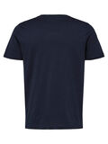 Selected BLOMSTERPRINT - T-SHIRT, Dark Sapphire, highres - 16066616_DarkSapphire_002.jpg