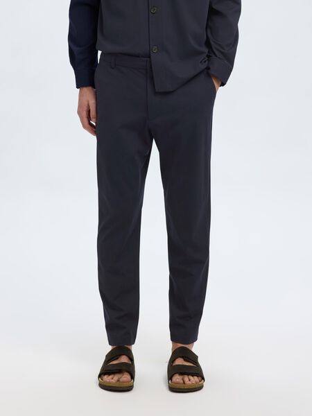 Selected SLIM FIT TAPERED TROUSERS, Dark Sapphire, highres - 16099820_DarkSapphire_003.jpg