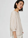 Selected STRIPED - 3/4 SLEEVED TOP, Curds  Whey, highres - 16073294_CurdsWhey_762914_008.jpg