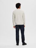 Selected SWEAT-SHIRTS RAS DE COU PULL, Light Grey Melange, highres - 16092599_LightGreyMelange_004.jpg