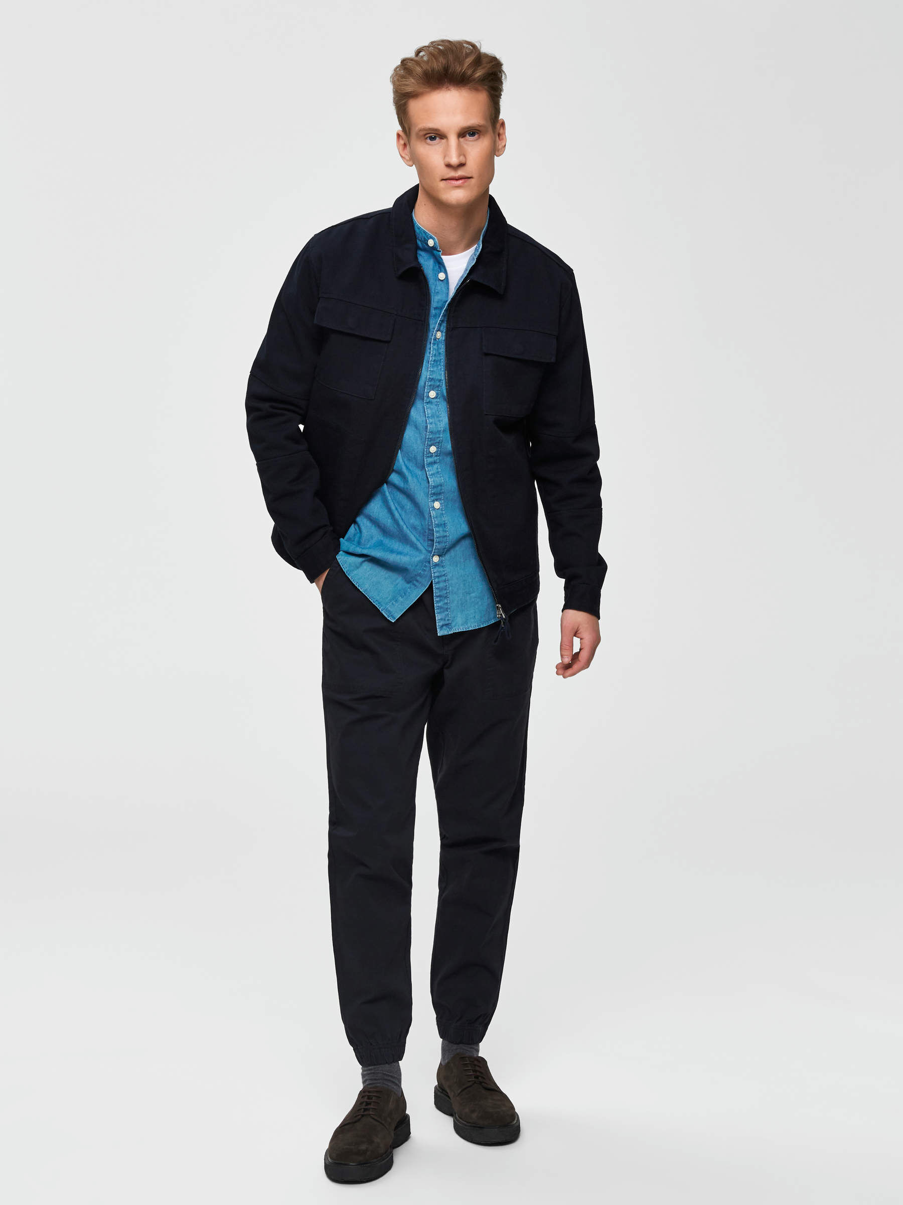 WORKER INSPIRED JACKET Blue SELECTED HOMME
