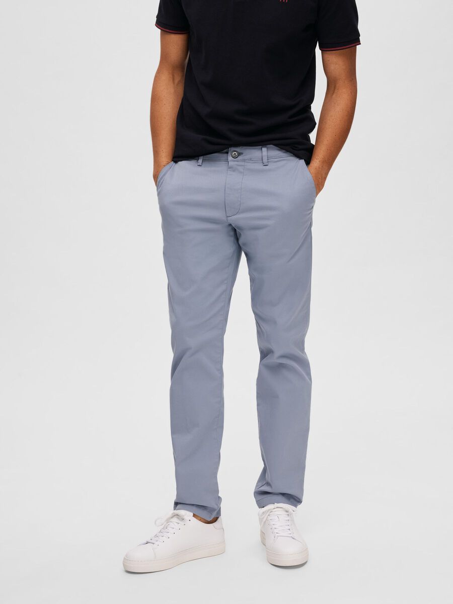 Selected 175 SLIM FIT FLEX CHINOS, Tradewinds, highres - 16087663_Tradewinds_003.jpg