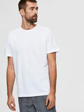 Selected COTTON T-SHIRT, Bright White, highres - 16077365_BrightWhite_008.jpg
