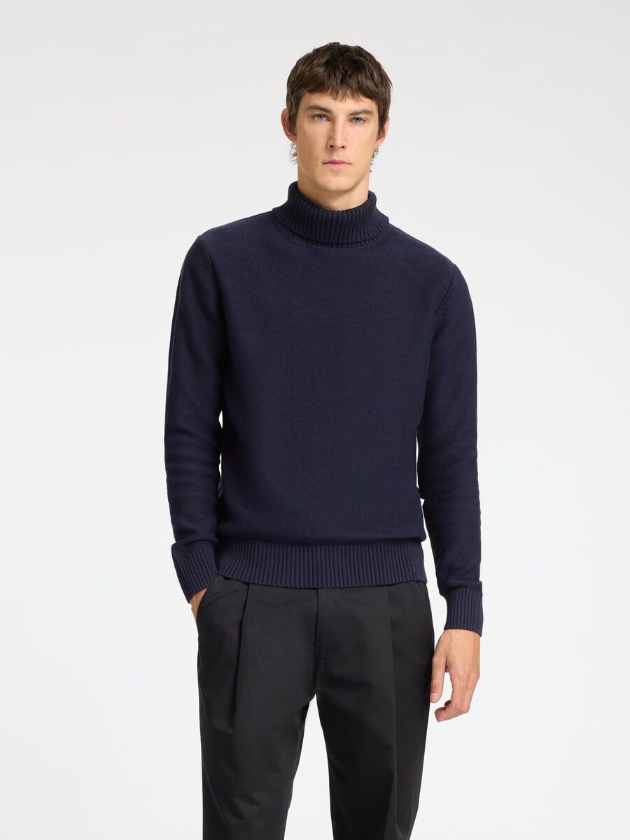 Selected GESTRICKTER ROLLKRAGENPULLOVER, Sky Captain, highres - 16086644_SkyCaptain_003.jpg