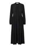 Selected LONG SLEEVED SHIRT DRESS, Black, highres - 16090512_Black_001.jpg
