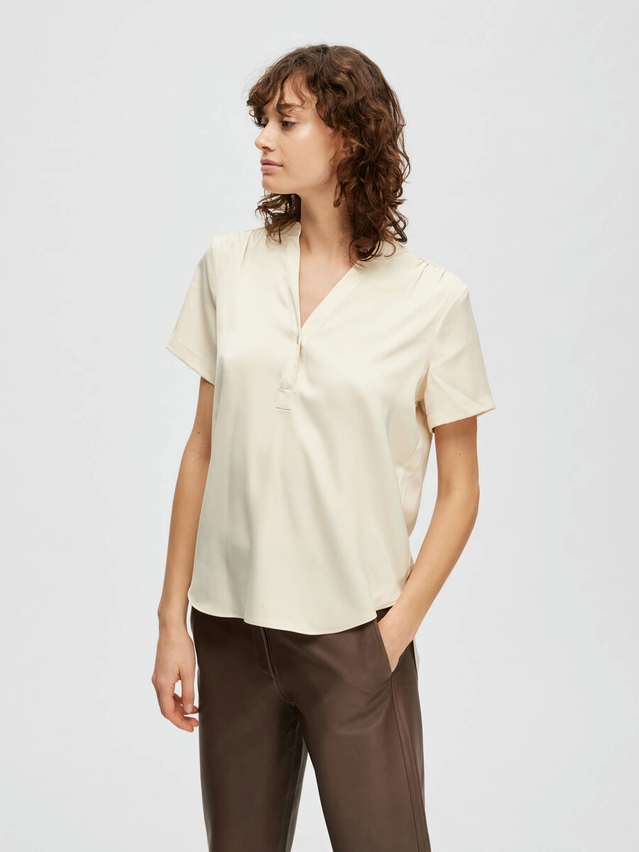 Selected SATIN BLUSE, Birch, highres - 16091438_Birch_003.jpg