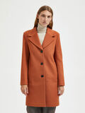 Selected SINGLE-BREASTED COAT, Amber Brown, highres - 16079292_AmberBrown_003.jpg