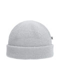 Selected RIBBED WOOL BEANIE, Light Grey Melange, highres - 16085200_LightGreyMelange_002.jpg