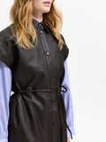 Selected SHORT SLEEVED LEATHER DRESS, Java, highres - 16085330_Java_006.jpg