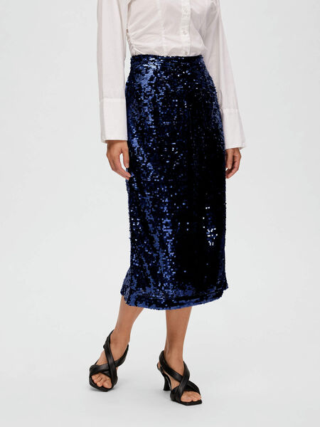 Selected SEQUIN MIDI SKIRT, Eclipse, highres - 16087604_Eclipse_003.jpg